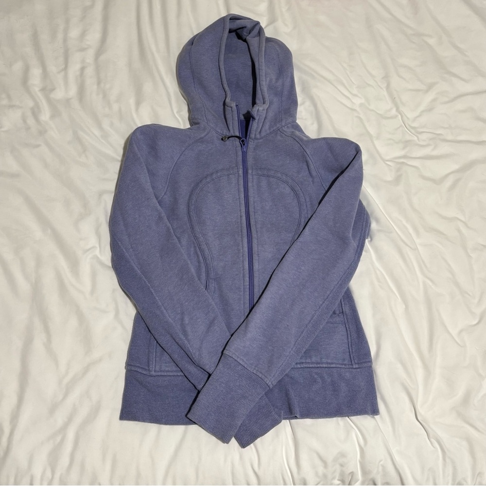 Lululemon Purple Zip-Up Hoodie
